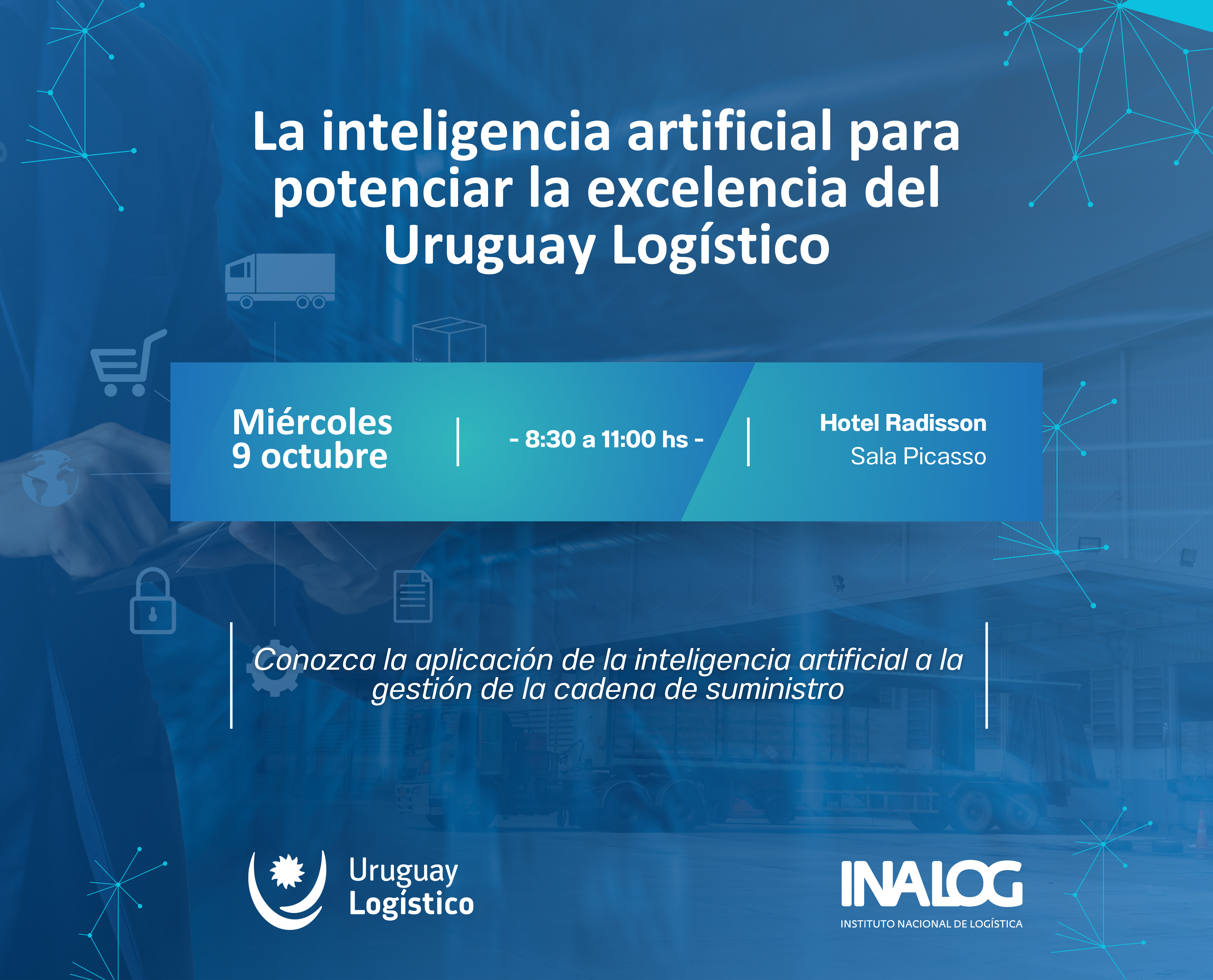 Invitación y agenda evento IA