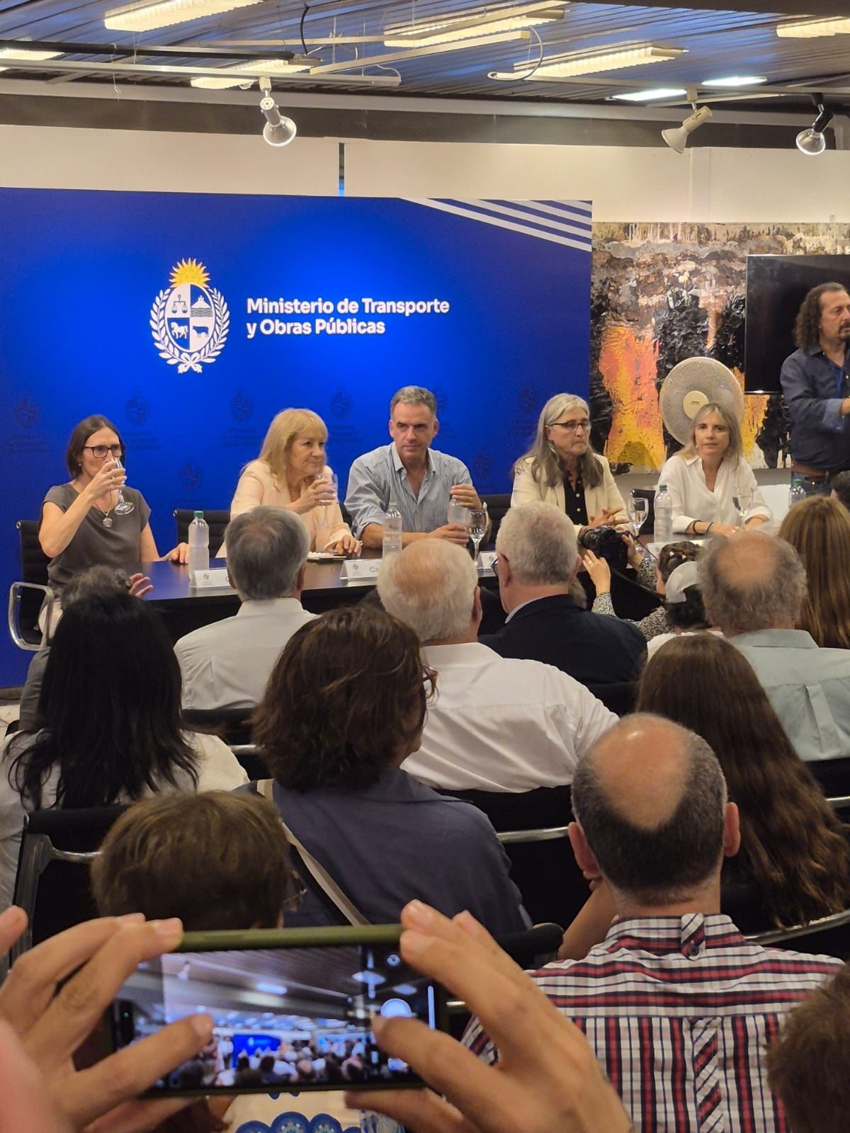 Lucía Etcheverry asumió como ministra del Ministerio de Transporte y Obras Públicas
